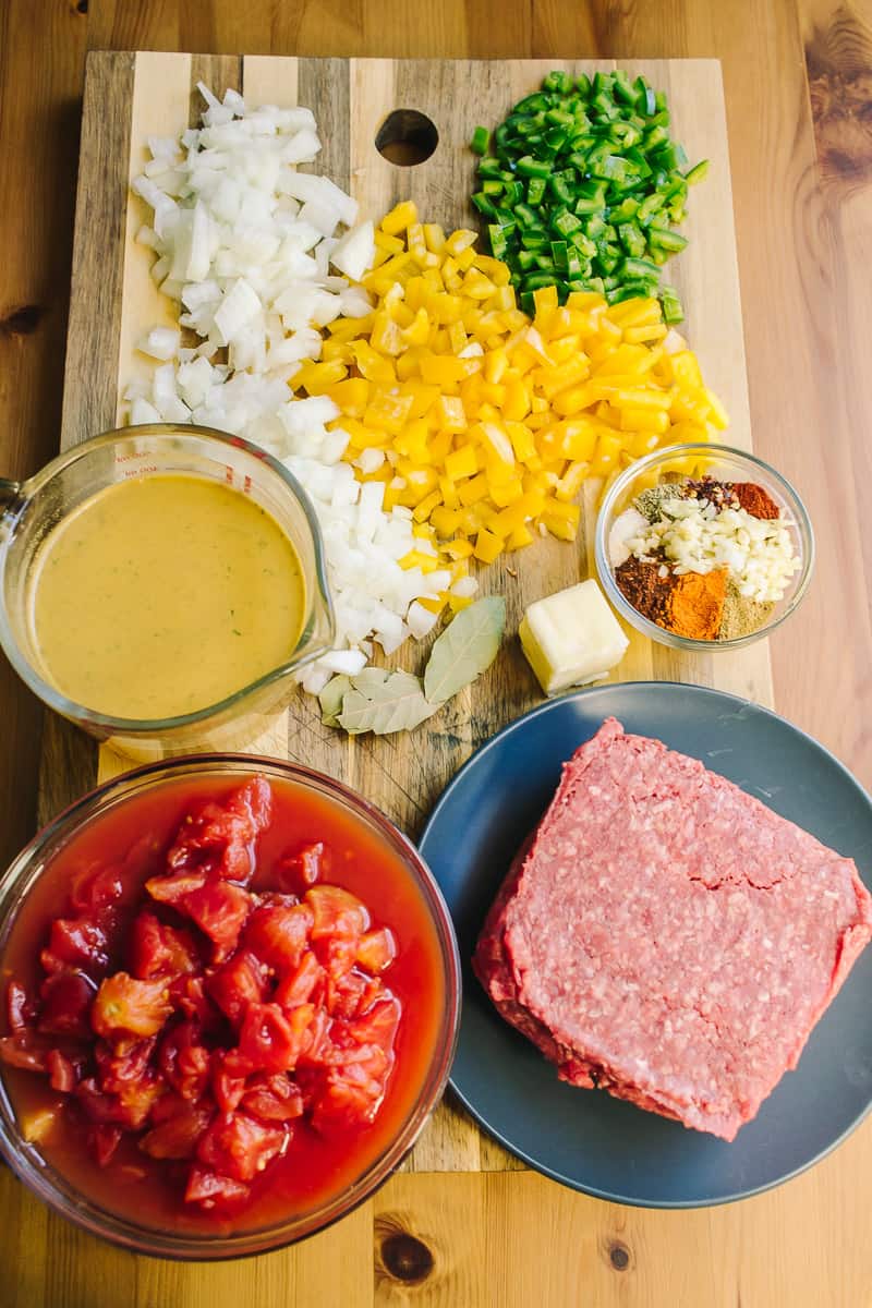 Beanless Low Carb Chili | Food Photography | A Full Living