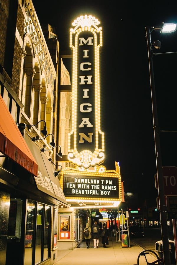 university of michigan theater in ann arbor michigan