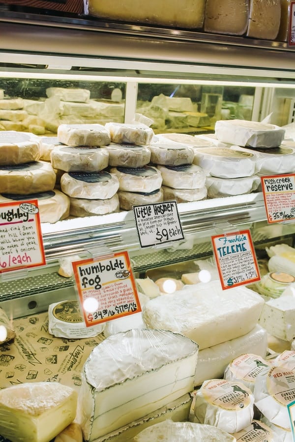 cheese counter at zingerman's deli