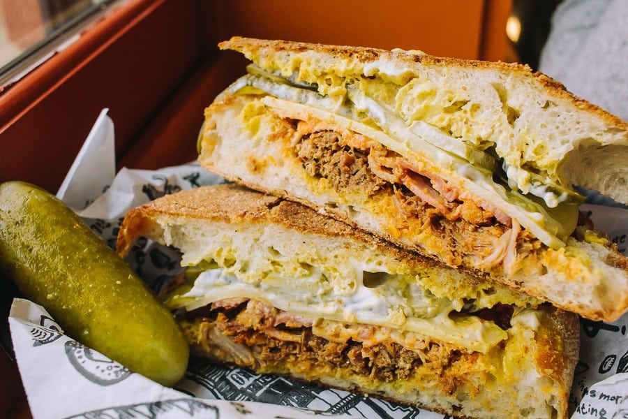 cuban sandwich at zingerman's