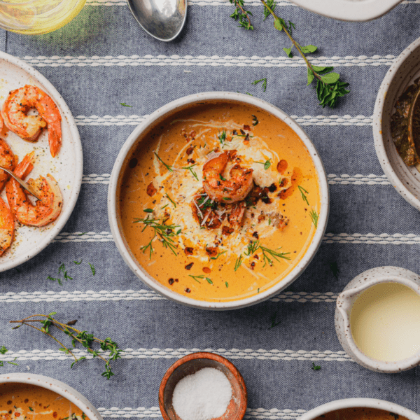 Creamy Keto Shrimp Bisque Recipe — A Full Living