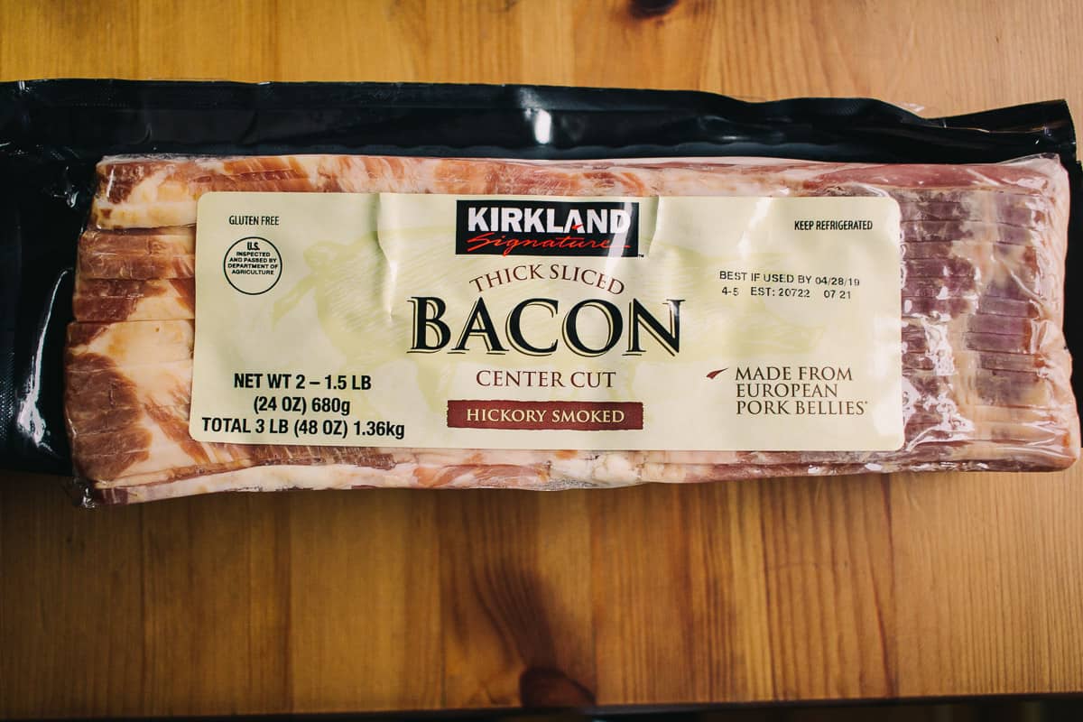 kirkland thick cut bacon from costco