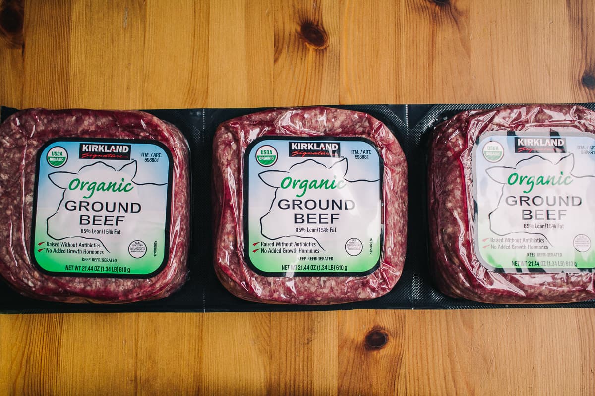 Costco Grass Fed Beef - Asking List