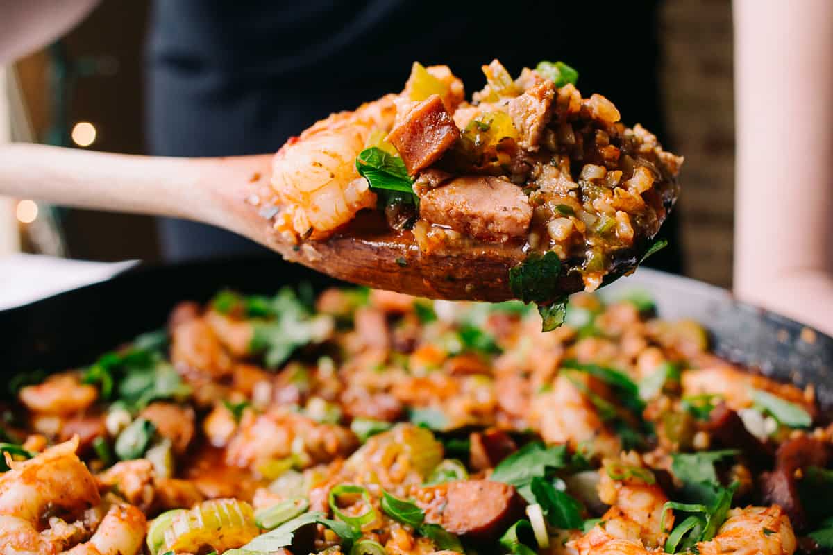 Low Carb Jambalaya | Food Photography | A Full Living