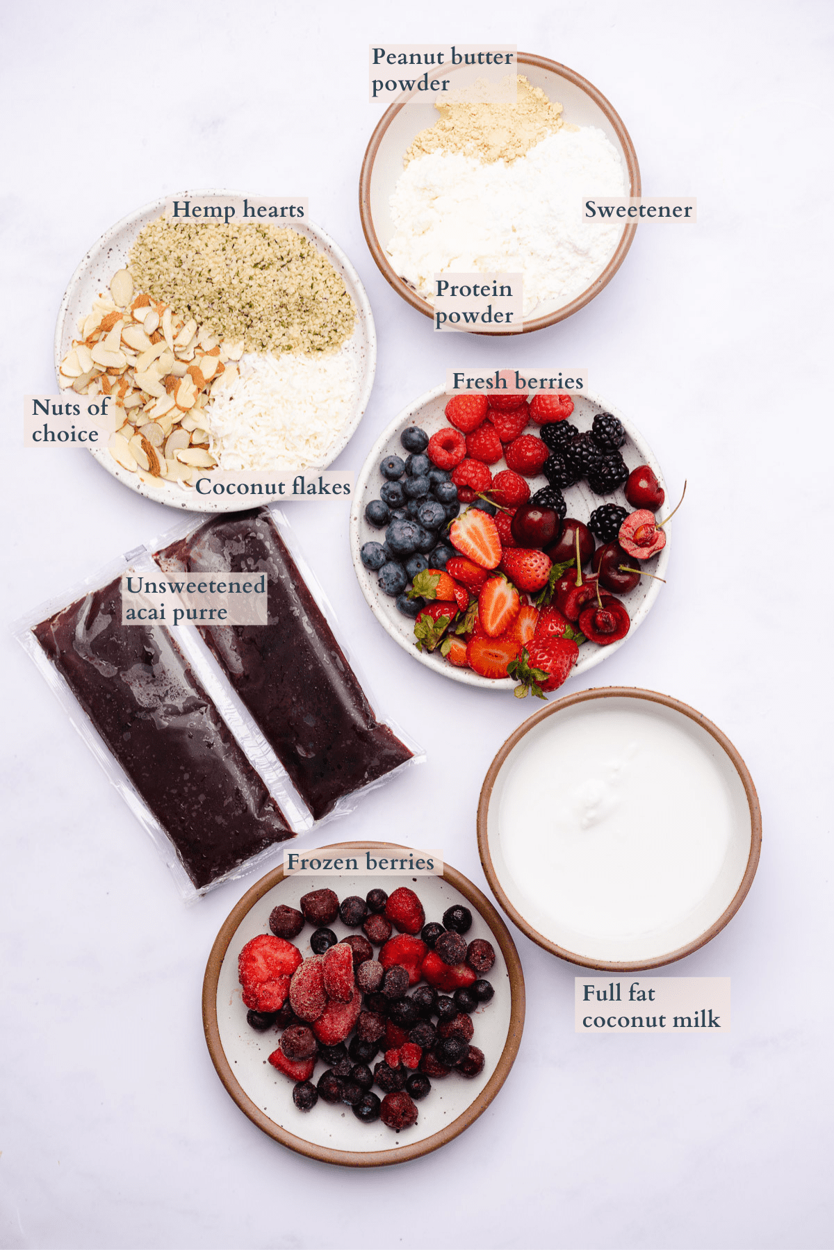 Keto Acai Bowl (Smoothie Bowl) - A Full Living