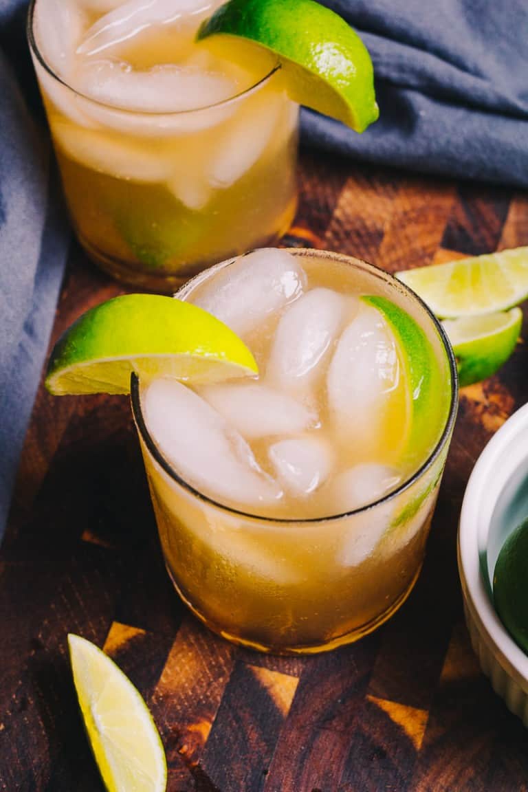 Dark and Stormy Cocktail Recipe Sugar Free — A Full Living
