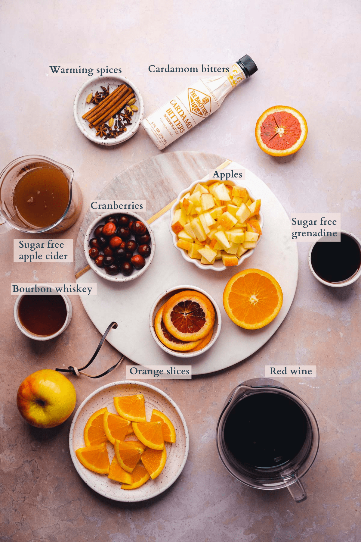 Bourbon Whiskey Sangria - A Full Living