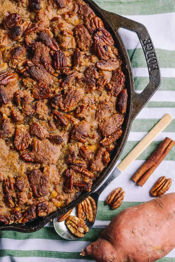 No Sugar Added Sweet Potato Casserole