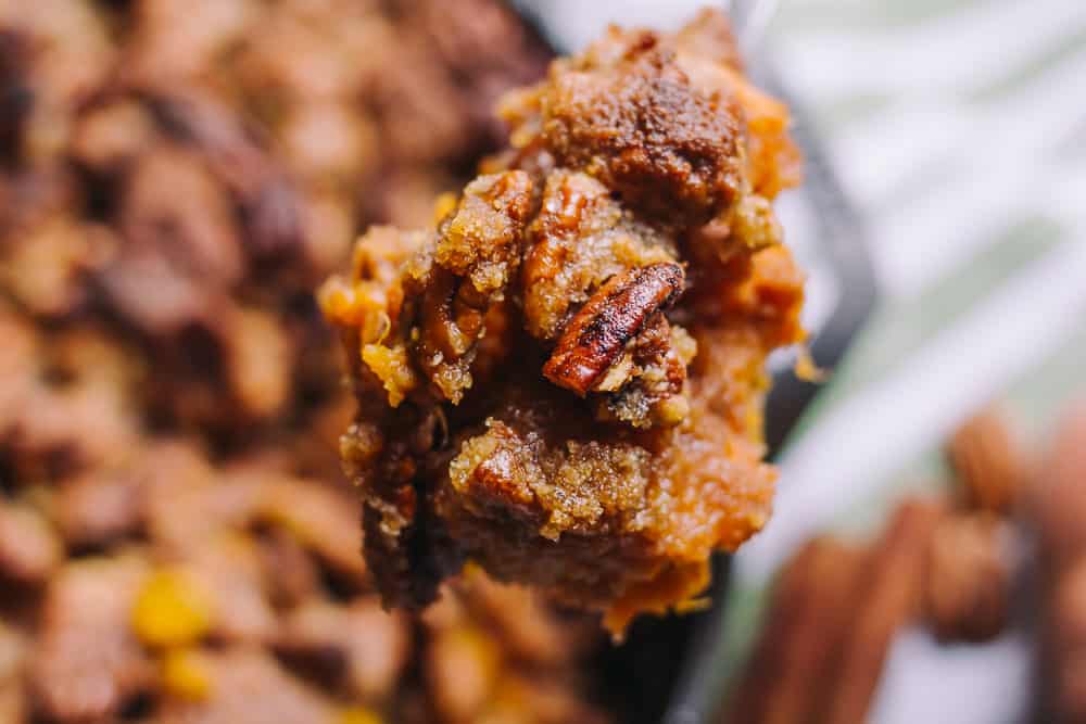 No Sugar Added Sweet Potato Casserole