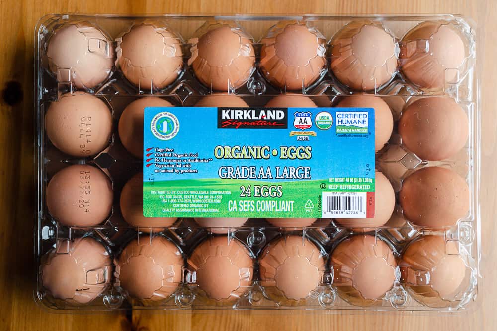 kirkland cage free eggs
