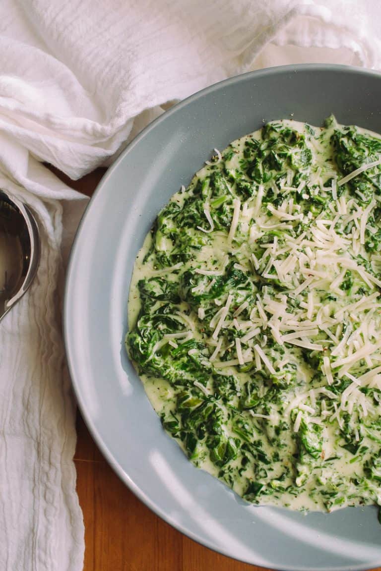 Keto Creamed Spinach Recipe — A Full Living