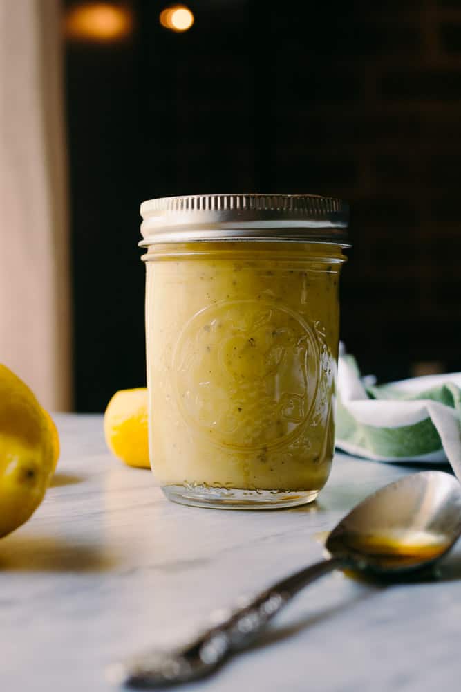 honey lemon vinaigrette