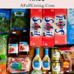 graphic with text Jewel-osco Low carb and Keto Grocery haul