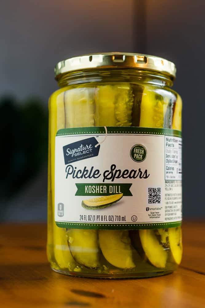 signature select kosher dill pickle spears
