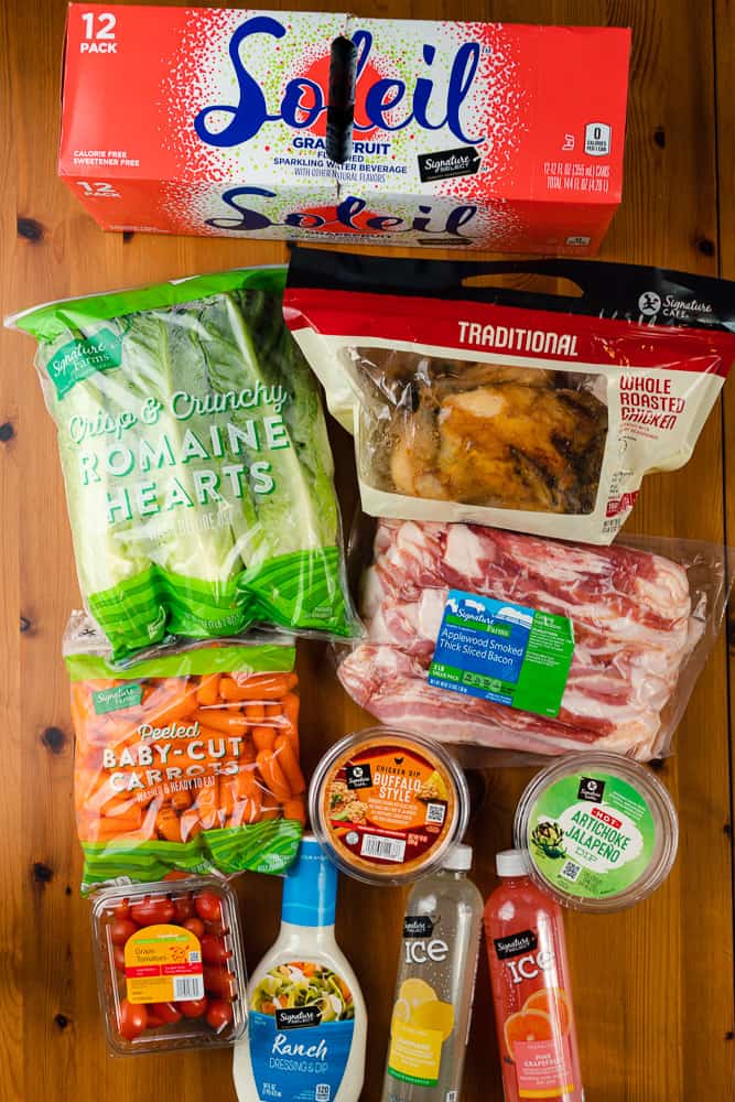 signature products quick keto lunch grocery haul