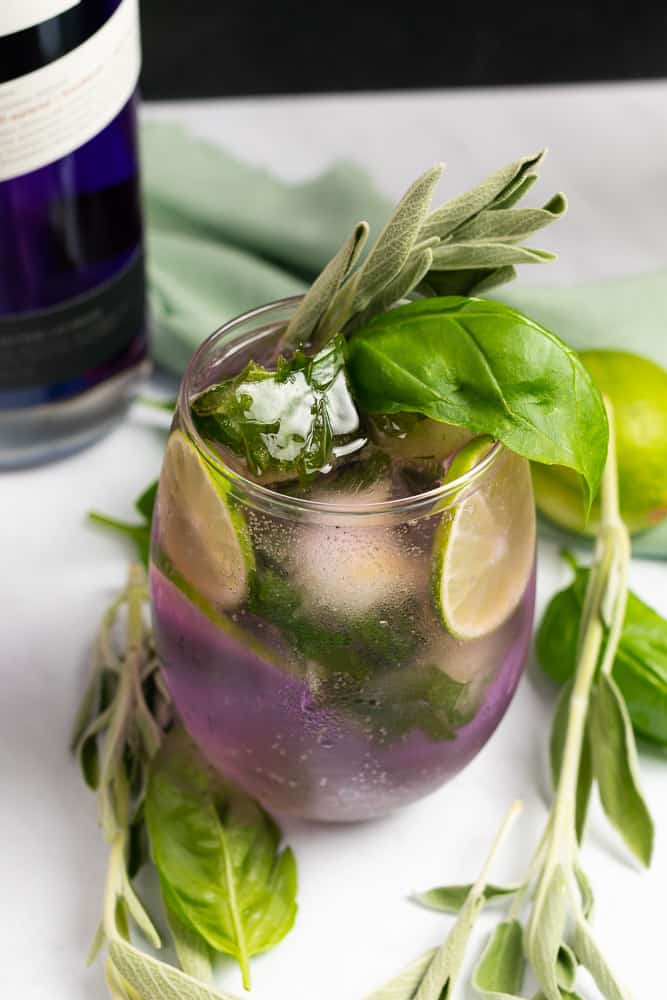 Summer Herb Gin and Tonic (Keto Cocktail) A Full Living