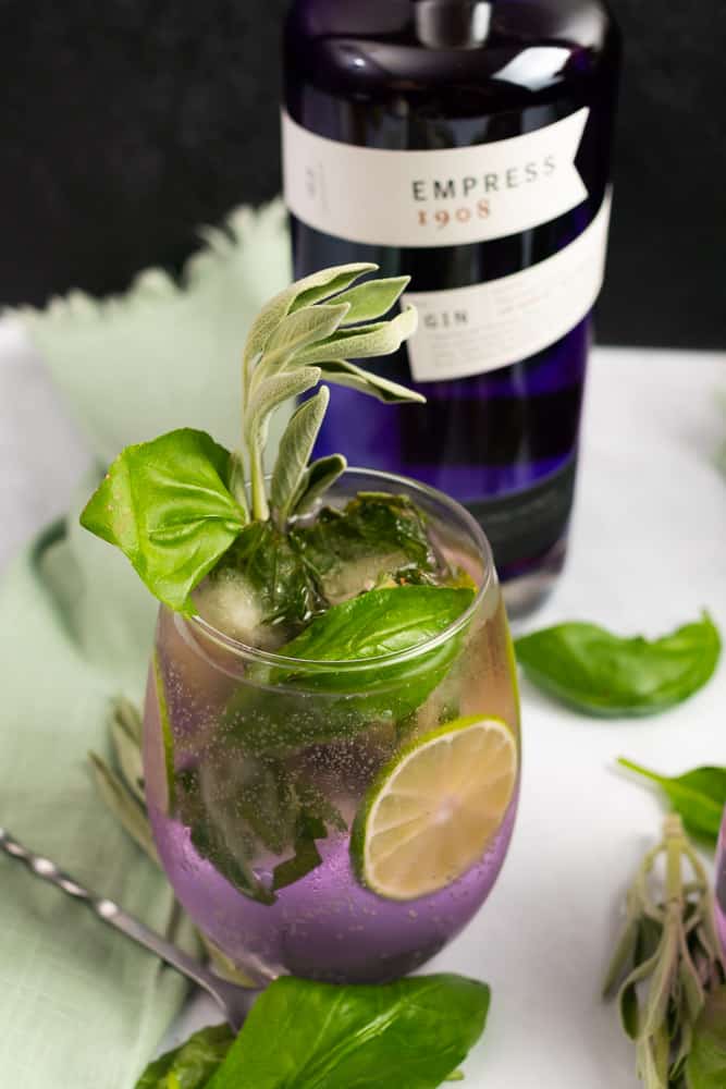 Keto Gin and Tonic Cocktail Recipe With Summer Herbs — A Full Living