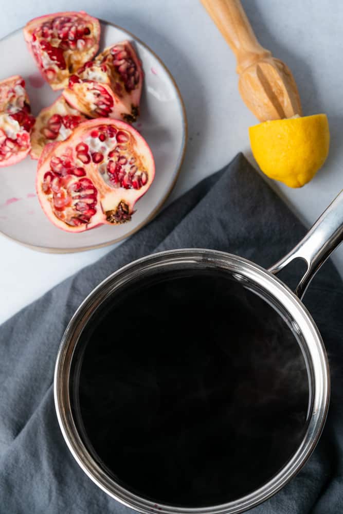 overhead of keto grenadine ingredients