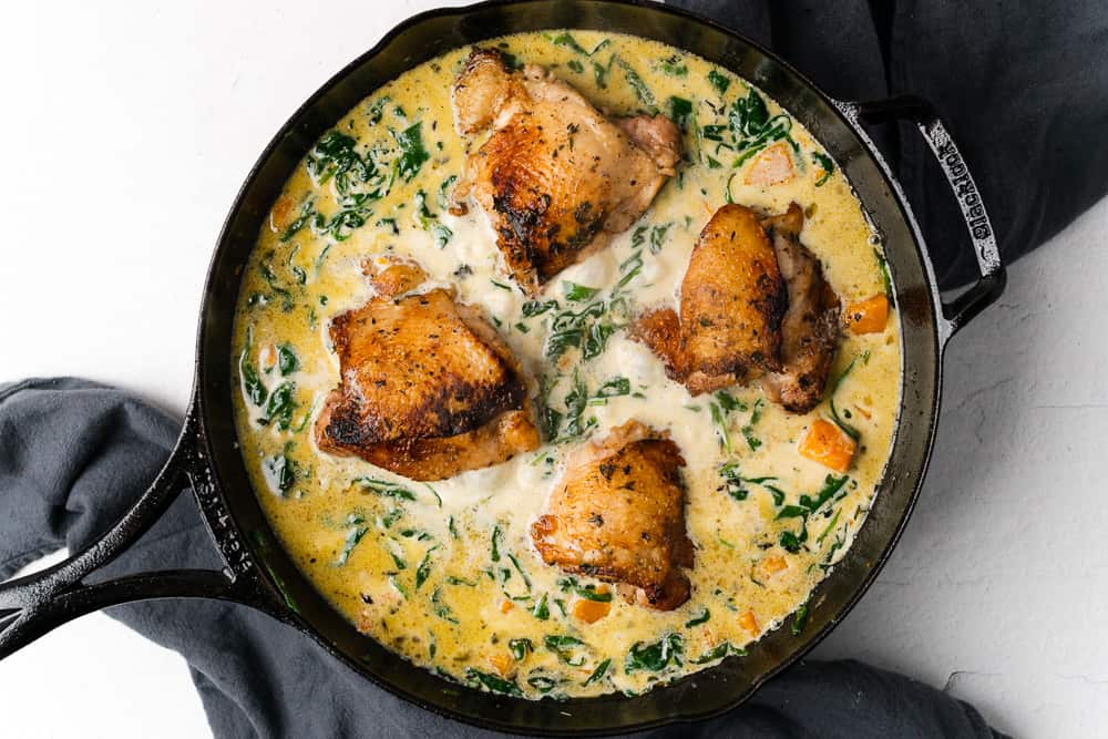 Chicken and Butternut Squash Skillet Recipe — A Full Living