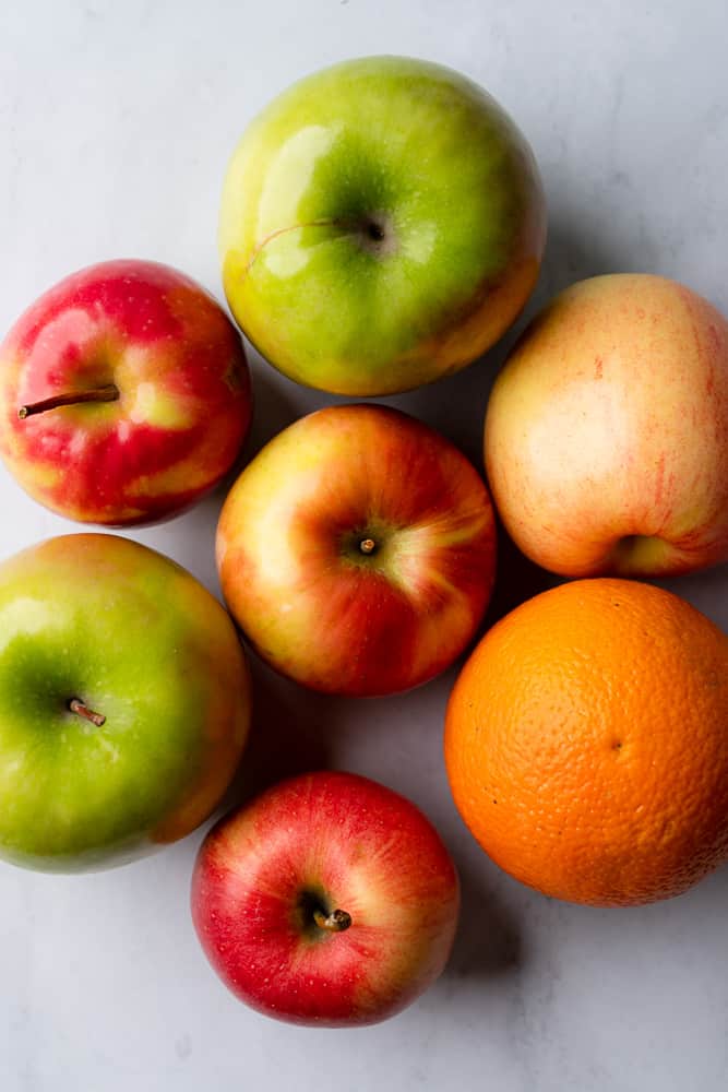 apples and oranges