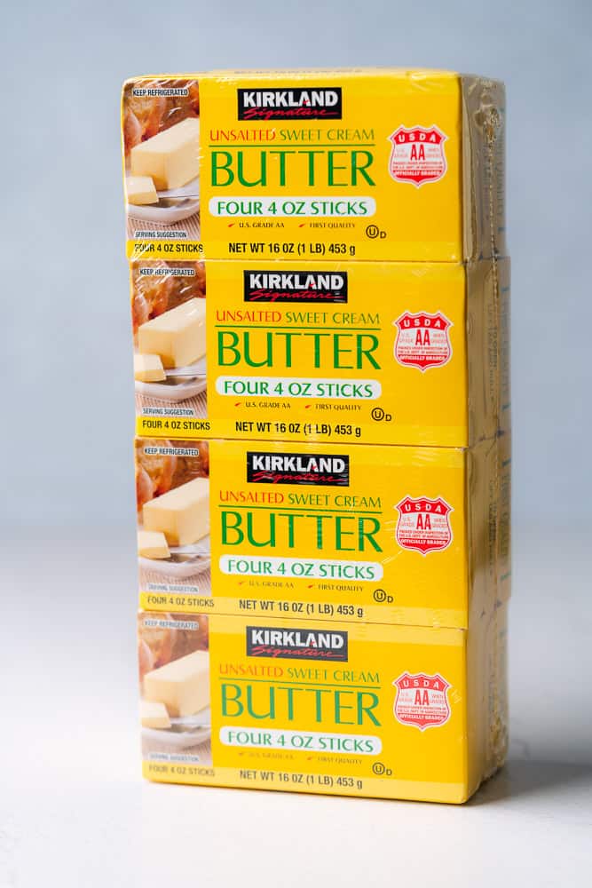 unsalted butter in bulk from Costco