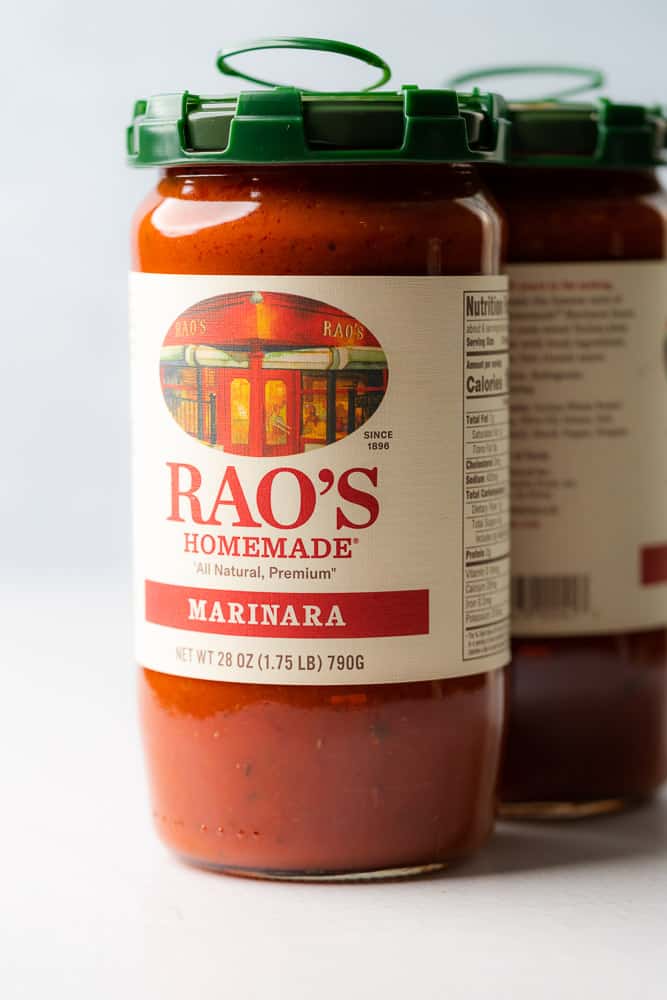 rao's homemade marinara sauce two large jars from costco