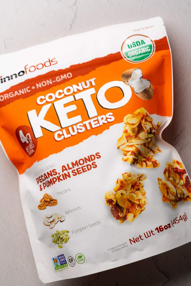 coconut keto clusters from costco