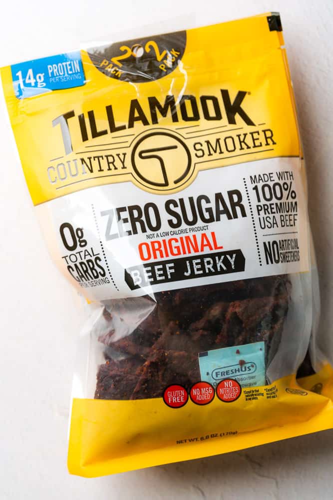 tillamook zero sugar beef jerky 