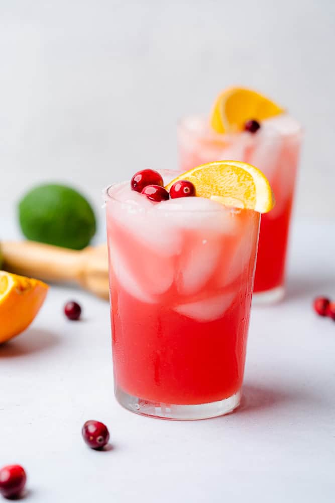 Sparkling Cranberry Prosecco Margarita