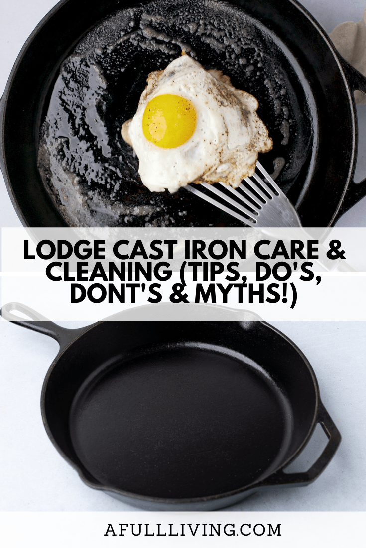lodge cast iron care and cleaning