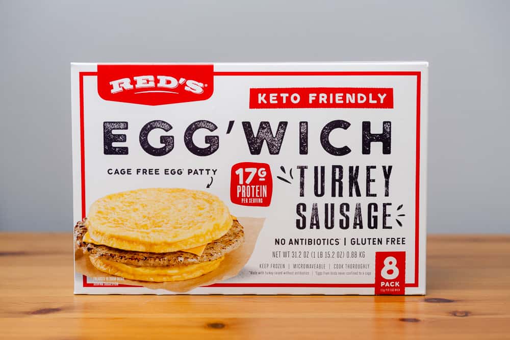 eggwich keto friendly egg sandwiches with turkey sausage from costco