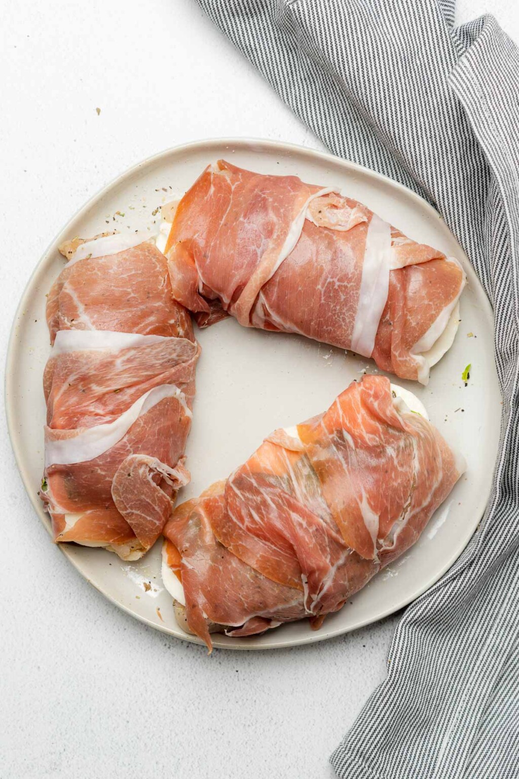 Mozzarella Stuffed Chicken Wrapped in Parma Ham — A Full Living