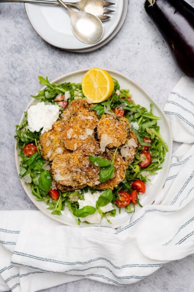Eggplant Milanese (Keto and Gluten Free) - A Full Living