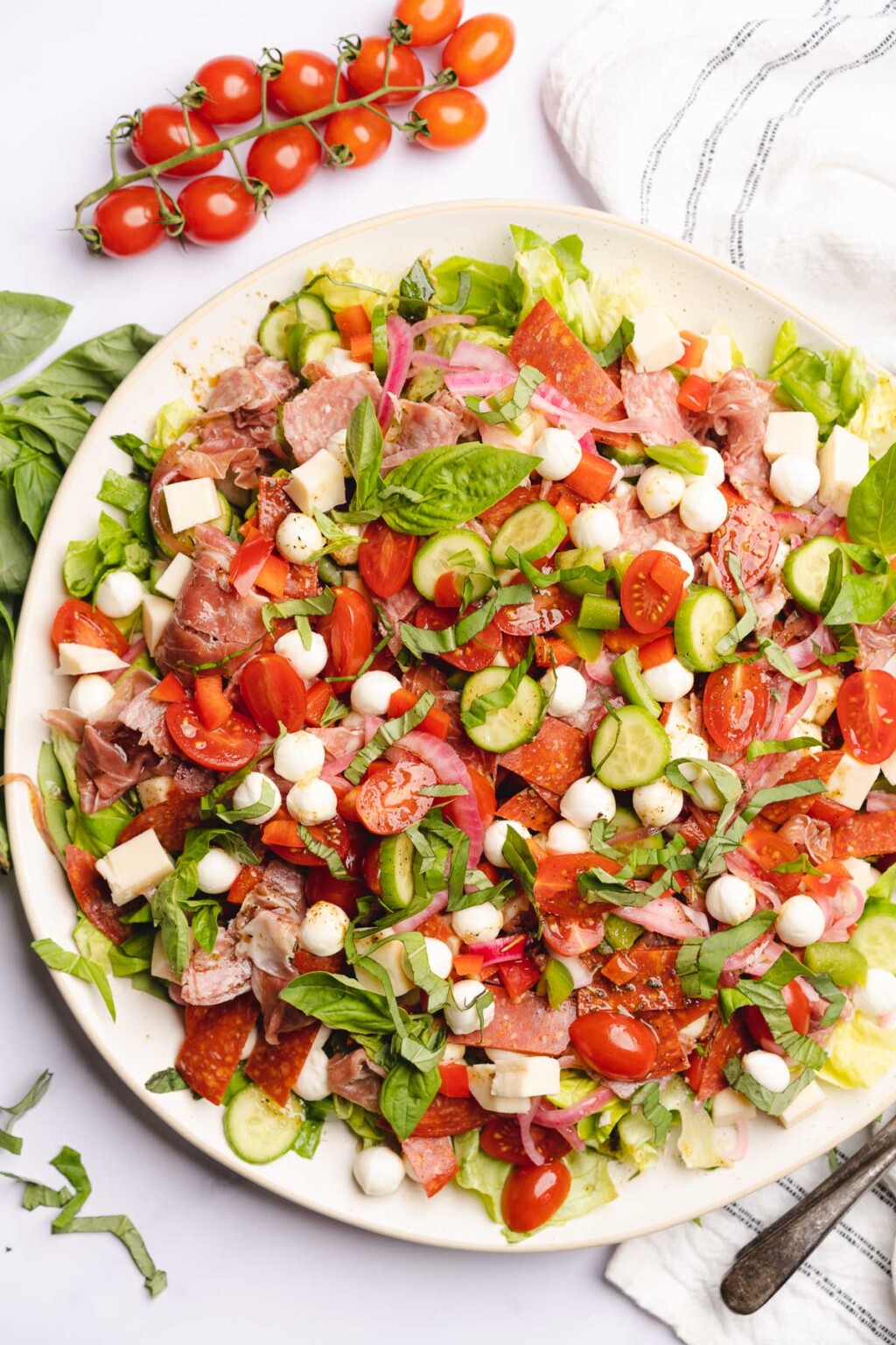 Keto Antipasto Salad - A Full Living