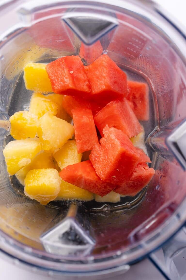 Pineapple Watermelon Daiquiri (No Sugar Added) A Full Living