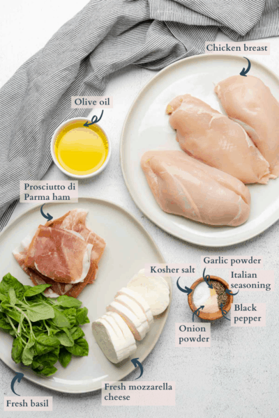 Mozzarella Stuffed Chicken Wrapped in Parma Ham — A Full Living