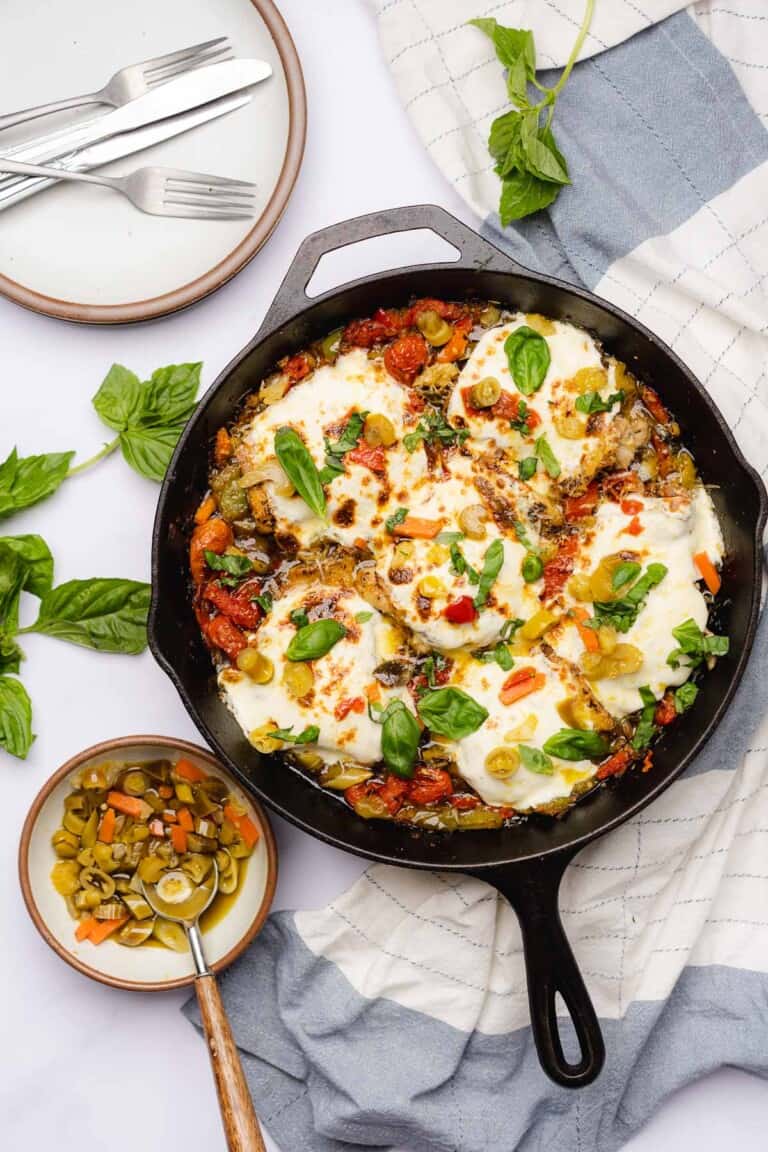 Giardiniera Chicken Skillet - A Full Living