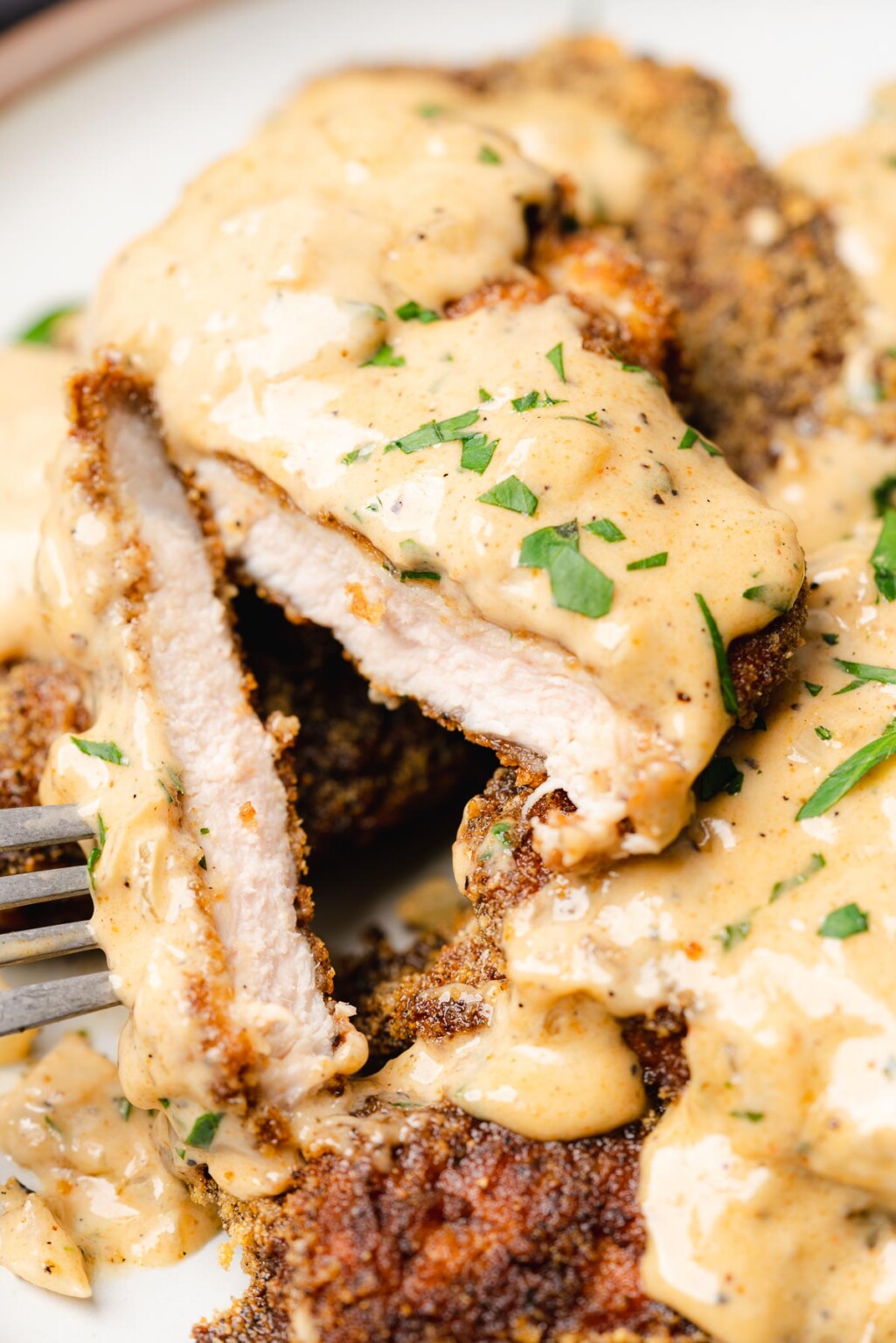 Keto Fried Pork Chops with Southern Gravy A Full Living