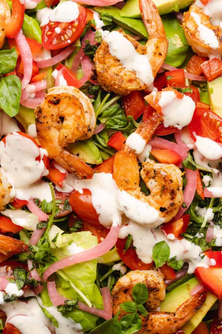 Keto Shrimp Salad - A Full Living