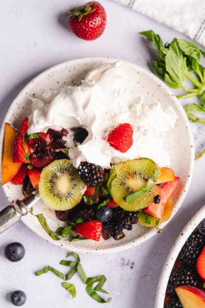 Keto Fruit Salad Recipe - A Full Living