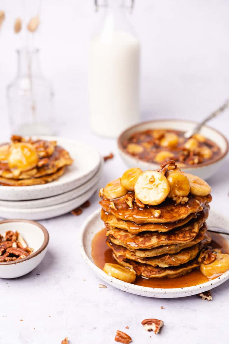 Bananas Foster Pancakes A Full Living