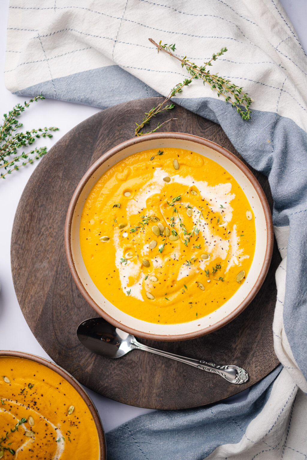 Cauliflower and Pumpkin Soup A Full Living