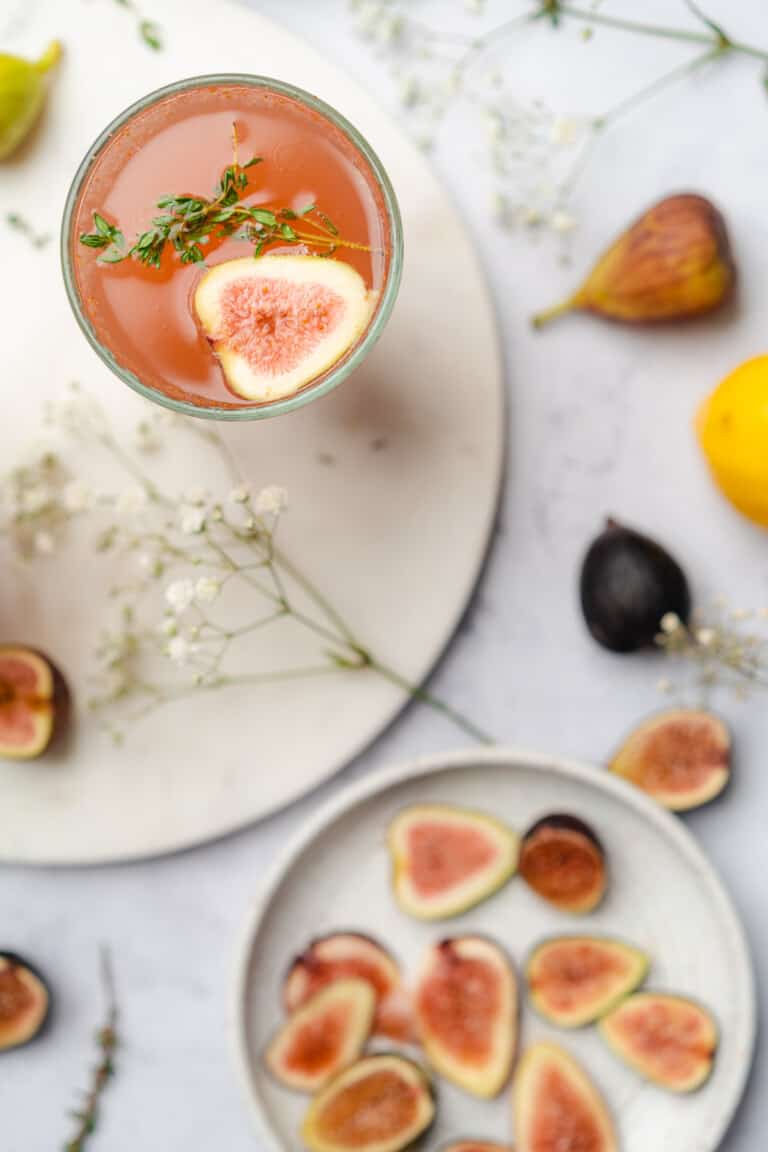 Fig Cocktail (Low Sugar) - A Full Living