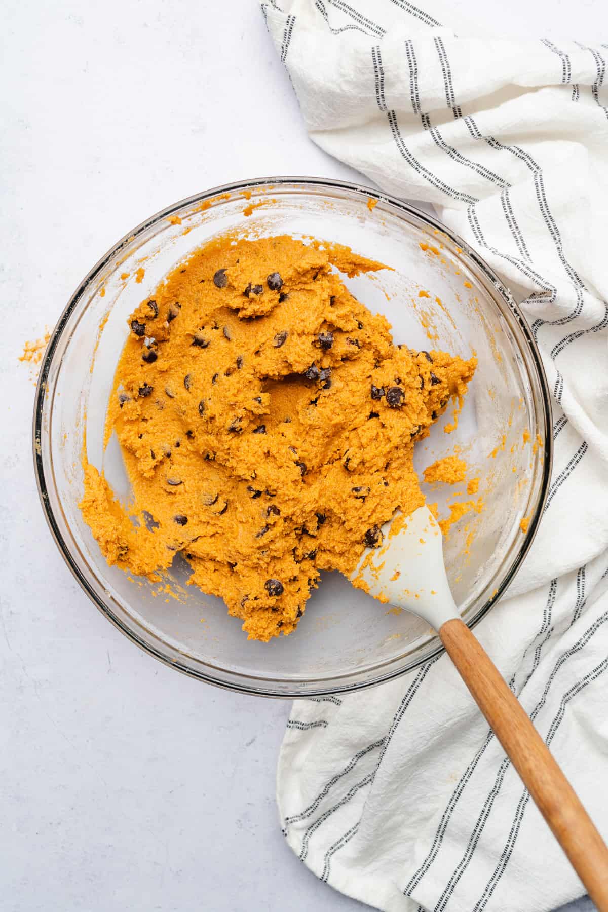 keto pumpkin chocolate chip cookie dough