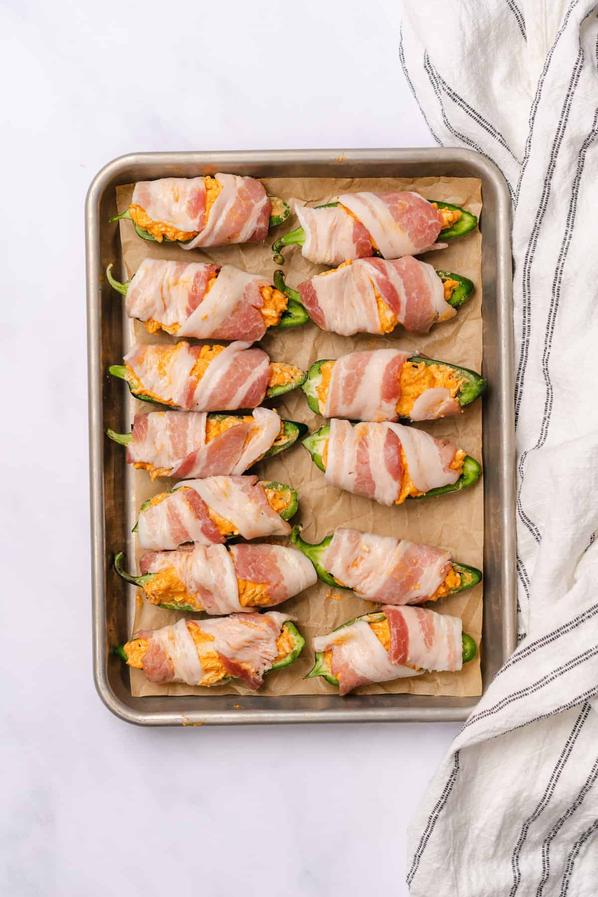 jalapeno poppers with buffalo chicken dip then wrapped with bacon