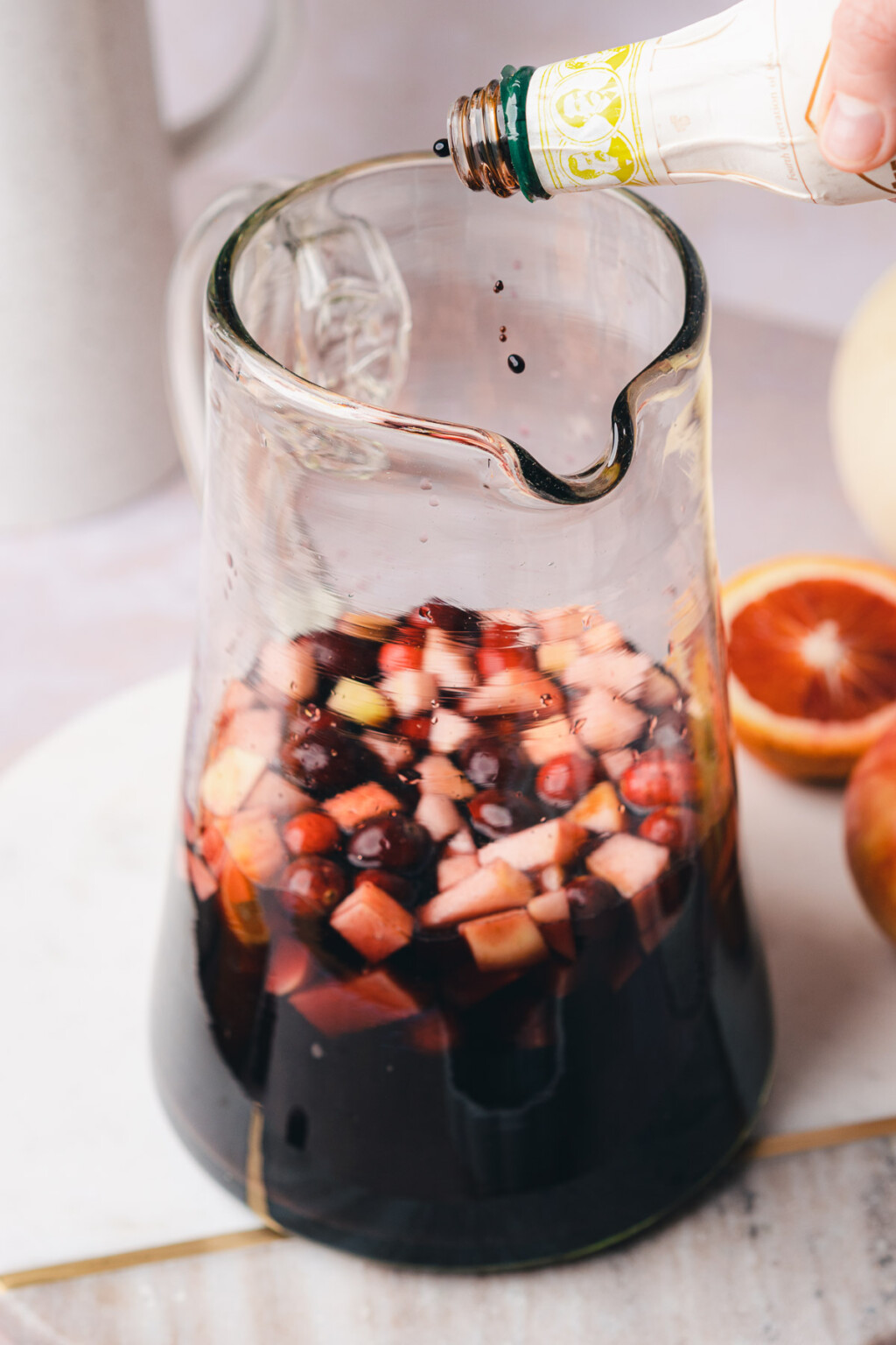 Bourbon Whiskey Sangria - A Full Living