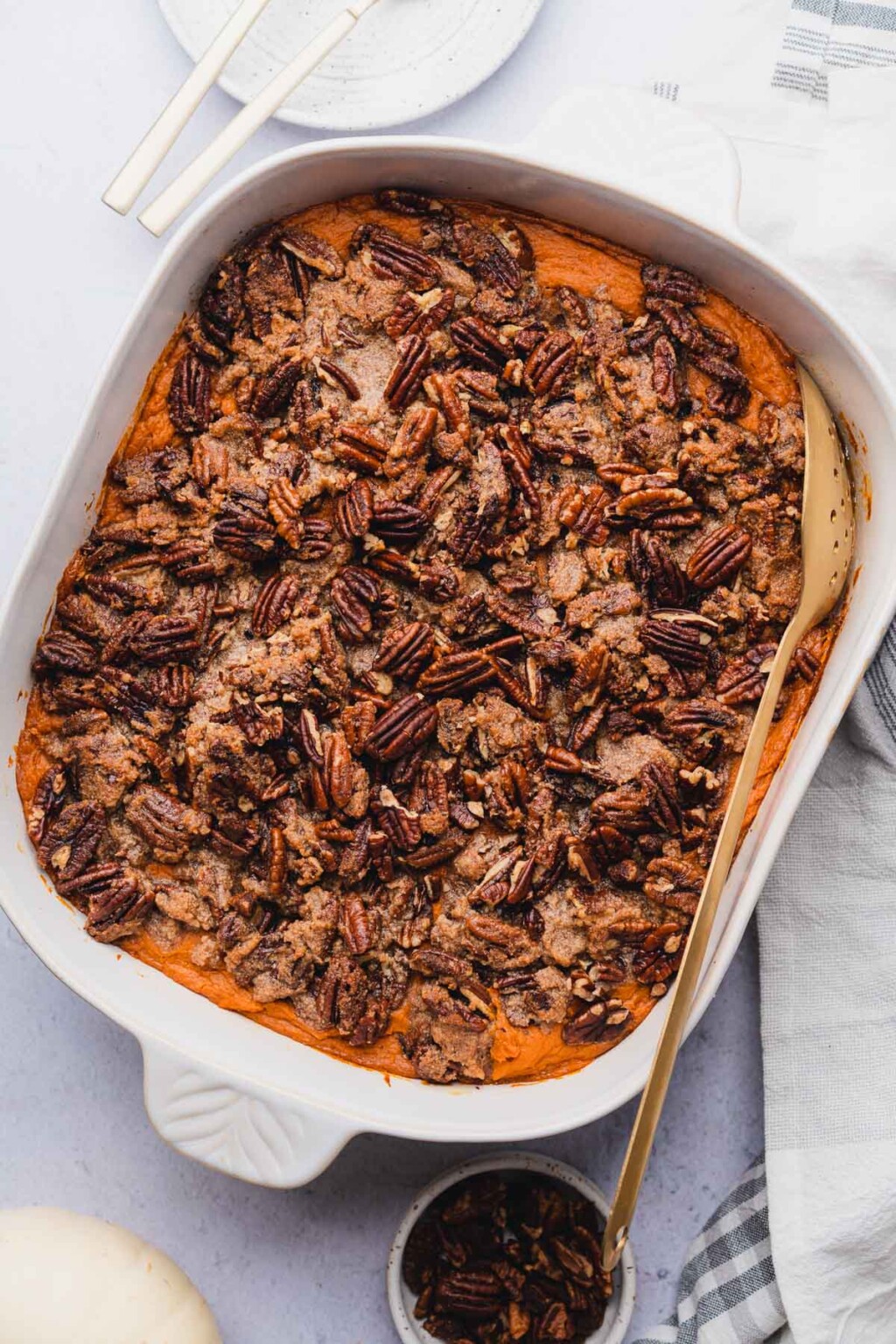 Gluten Free Sweet Potato Casserole (Sugar Free) — A Full Living