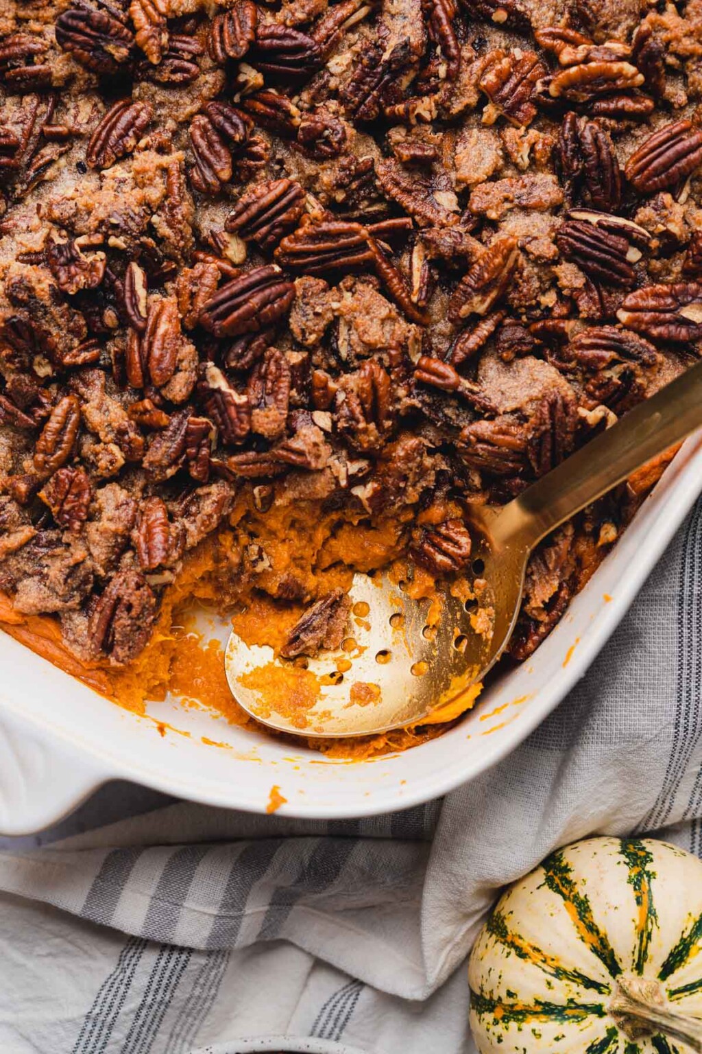 Gluten Free Sweet Potato Casserole (Sugar Free) — A Full Living