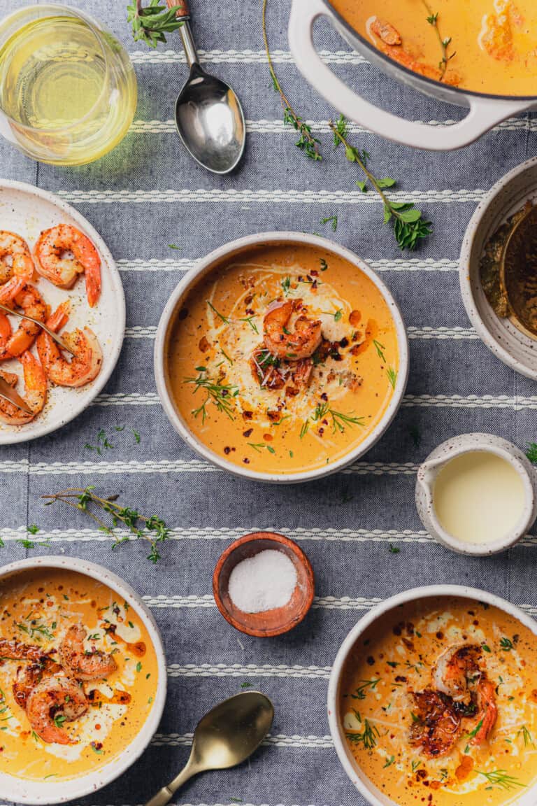 Creamy Keto Shrimp Bisque Recipe — A Full Living