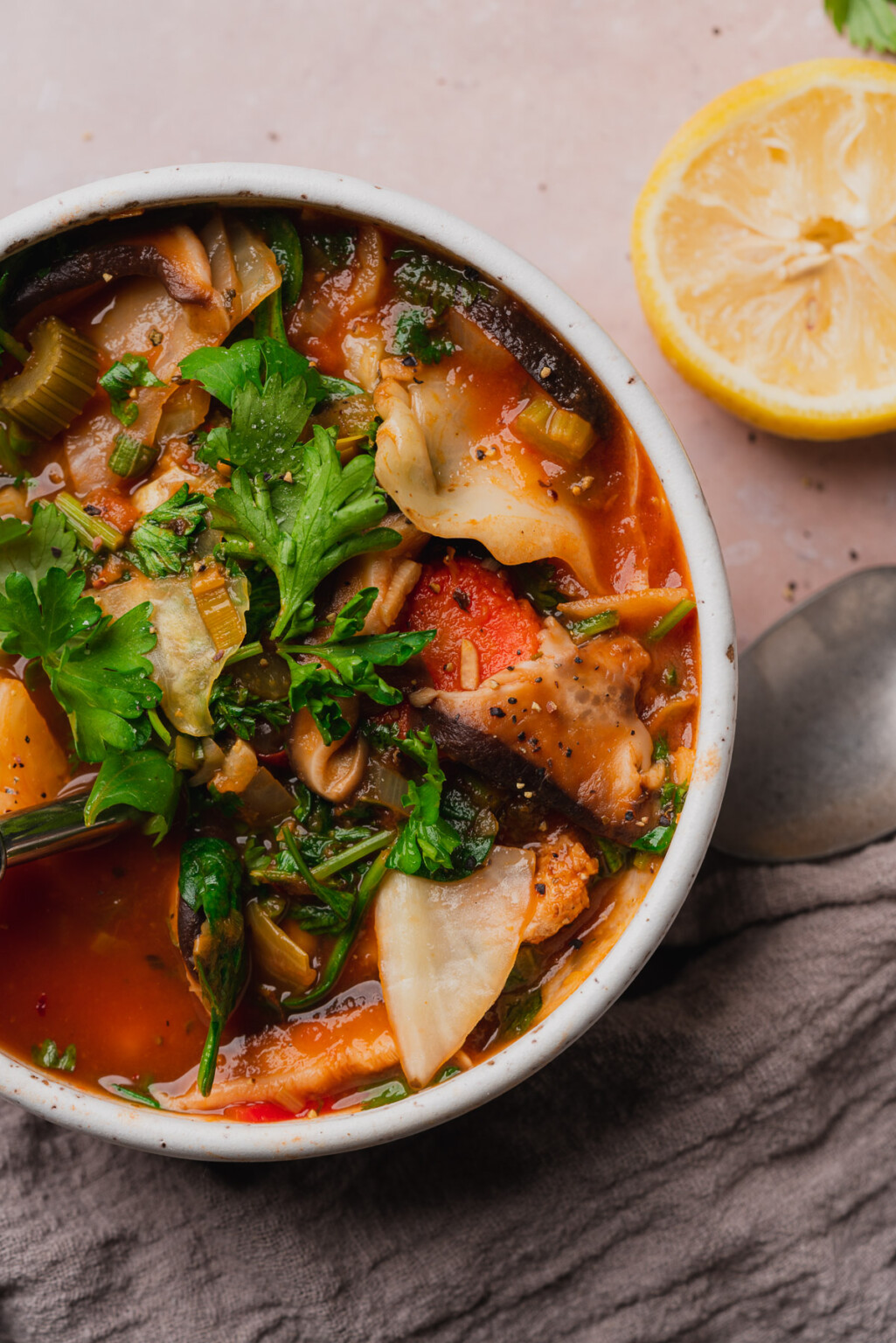 Low Carb Vegetable Soup Recipe (Keto & Vegan) - A Full Living